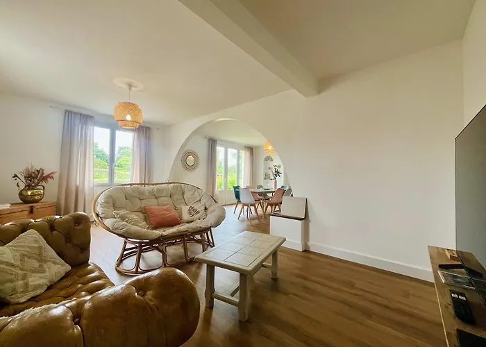 La Maison Du Bonheur Cozy Family Refuge Near Utah Prázdninový dům Sainte-Mère-Église